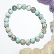 Larimar Bracelet: Earth and Water Harmony